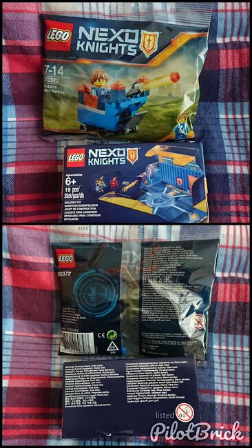 NEW & Sealed Limited Edition LEGO Nexo Knights: Robin's Mini Fortrex Set 30372, Lego 30372, Stephen Wilkinson, NEXO KNIGHTS, rochdale, Abbildung 3
