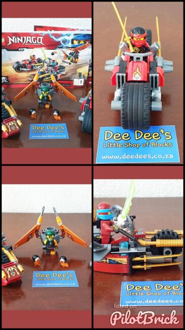 Ninja Bike Chase, Lego 70600, Dee Dee's - Little Shop of Blocks (Dee Dee's - Little Shop of Blocks), NINJAGO, Johannesburg, Abbildung 8