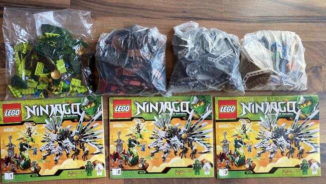 NINJAGO 9450 - Rückkehr des vierköpfigen Drachens, Lego 9450, Cris, NINJAGO, Wünnewil, Image 4