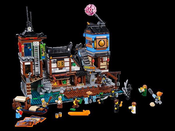 Ninjago City Docks, Lego 70657, Creations4you, NINJAGO, Worcester