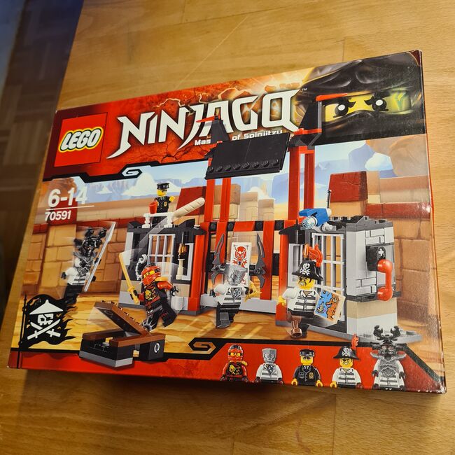 NINJAGO Kryptarium Gefängsnisausbruch, Lego 70591 , Legosets , NINJAGO, Nittendorf