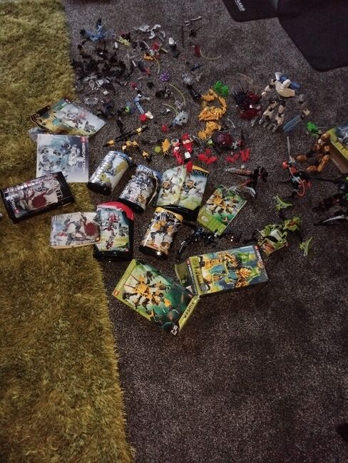 Numerous Bionicle/Hero Factory, Lego, Richard Whitehead, Bionicle, KINGSWINFORD, Image 3