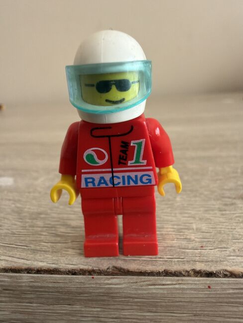 Octan Racing Driver (Eddie Octane), Lego 6335, Gina, Minifigures, Pretoria 