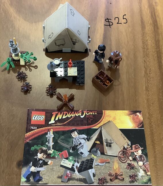 Original Indiana Jones Lego x 4 sets, Lego 7624, 7682, 7199, 7623, Carey, Indiana Jones, Churchlands