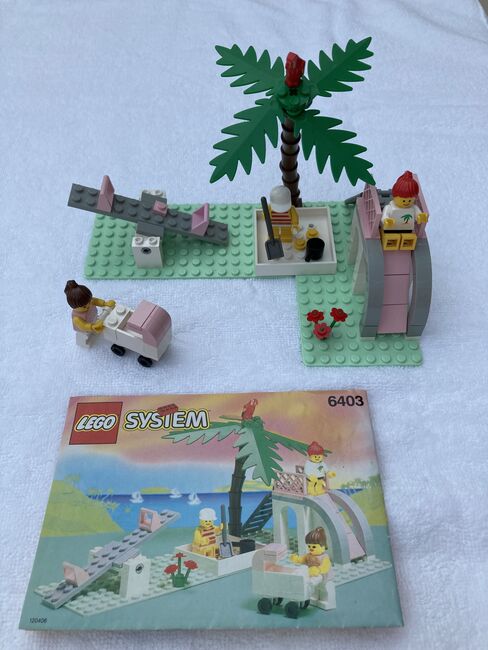 Paradisa beach Cabana, playground etc., Lego 6410, 6403,6401 and 1761, Katrina George, Town, Abergavenny , Image 4