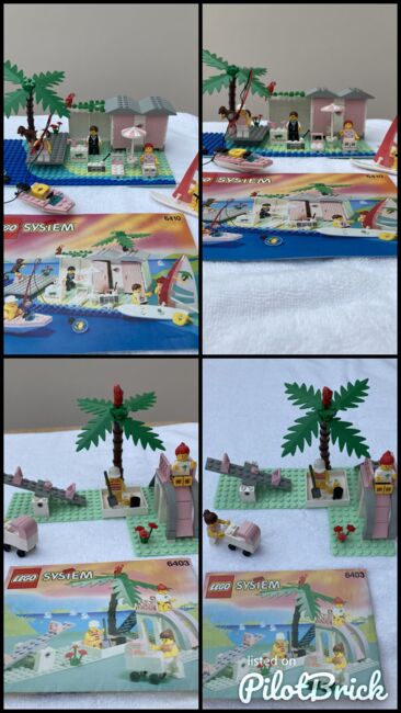 Paradisa beach Cabana, playground etc., Lego 6410, 6403,6401 and 1761, Katrina George, Town, Abergavenny , Image 9