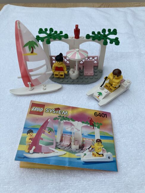 Paradisa beach Cabana, playground etc., Lego 6410, 6403,6401 and 1761, Katrina George, Town, Abergavenny , Image 5