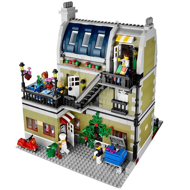 Parisian Restaurant + FREE Gift!, Lego, Dream Bricks (Dream Bricks), Modular Buildings, Worcester, Image 3