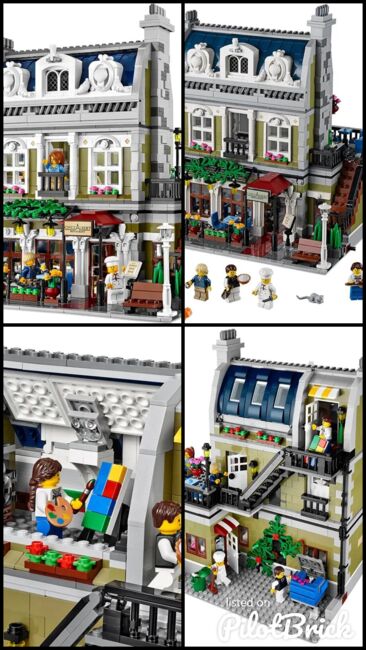 Parisian Restaurant + FREE Gift!, Lego, Dream Bricks (Dream Bricks), Modular Buildings, Worcester, Image 11
