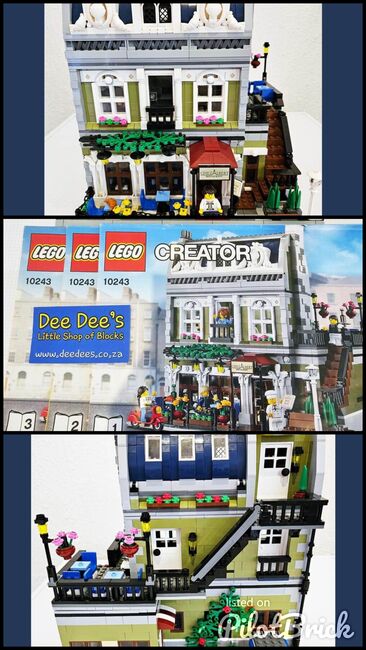 Parisian Restaurant, Lego 10243, Dee Dee's - Little Shop of Blocks (Dee Dee's - Little Shop of Blocks), Modular Buildings, Johannesburg, Image 4