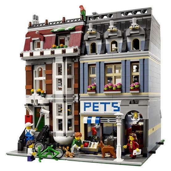 Pet shop modular, Lego, Creations4you, Modular Buildings, Worcester