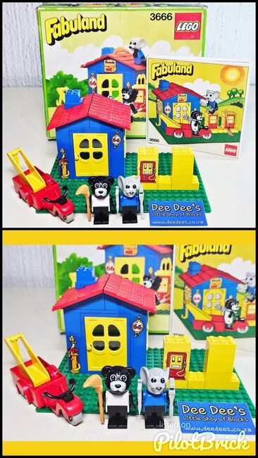 Petrol Station, Lego 3666, Dee Dee's - Little Shop of Blocks (Dee Dee's - Little Shop of Blocks), Fabuland, Johannesburg, Abbildung 3