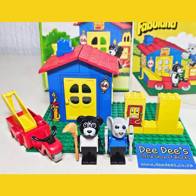 Petrol Station, Lego 3666, Dee Dee's - Little Shop of Blocks (Dee Dee's - Little Shop of Blocks), Fabuland, Johannesburg, Abbildung 2