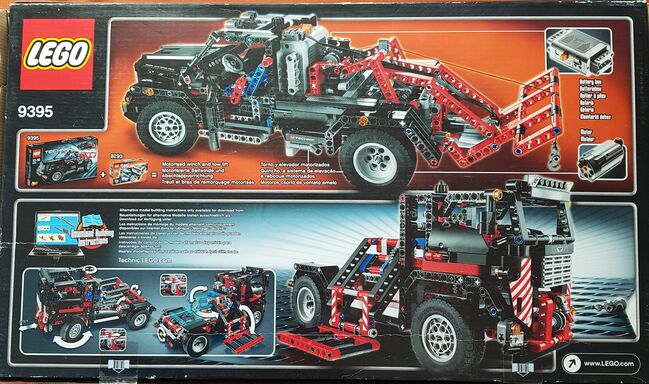 Pick-up Tow Truck, Lego 9395, Eveline, Technic, Zwingen, Abbildung 2