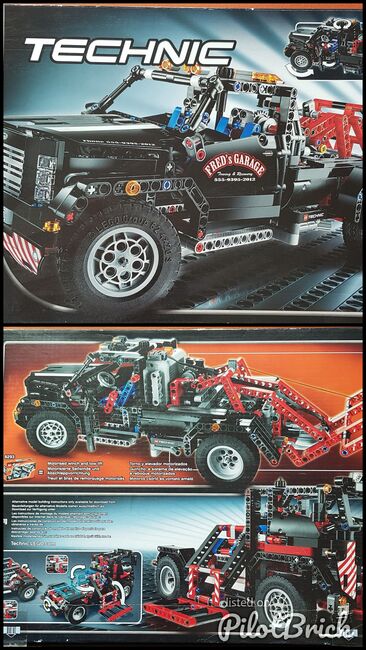 Pick-up Tow Truck, Lego 9395, Eveline, Technic, Zwingen, Abbildung 3