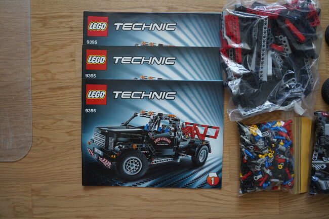 Pick-Up Tow Truck, Lego 9395, Roman, Technic, Steffisburg, Image 2
