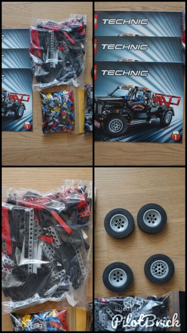 Pick-Up Tow Truck, Lego 9395, Roman, Technic, Steffisburg, Image 6