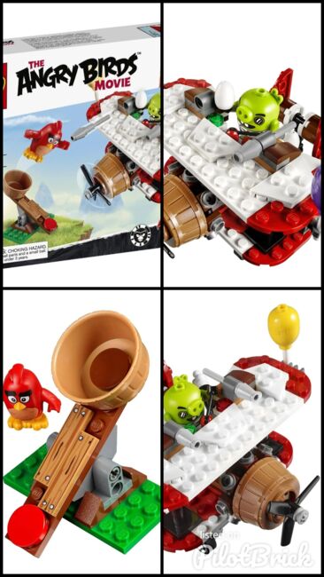 Piggy Plane Attack, Lego 75822, Ilse, The Angry Birds, Johannesburg, Abbildung 6