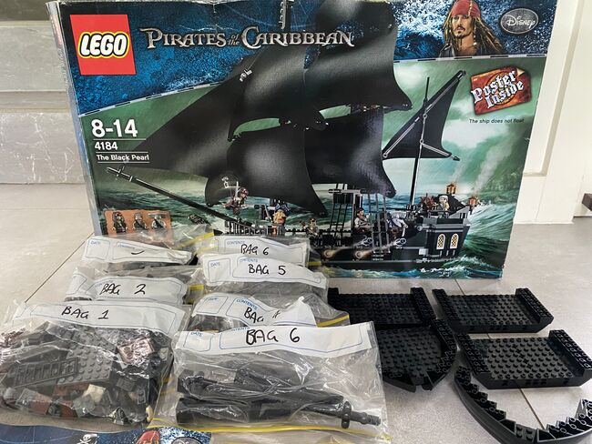 Pirates of the Caribbean The Black Pearl, Lego 4184, Sean Rich, Pirates of the Caribbean, Caringbah South, Image 4