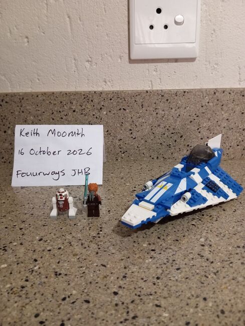 Plo Koons Fighter jet, Lego, Kesh, Star Wars, Sandton