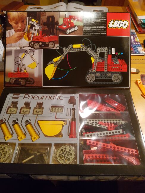 Pneumatik Technik Bagger, Lego 8851, Torben, Technic, Rosengarten, Abbildung 2