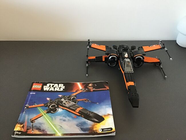 Poe’s X wing fighter, Lego 75102, Chris Wyatt, Star Wars, Hatton, Image 2
