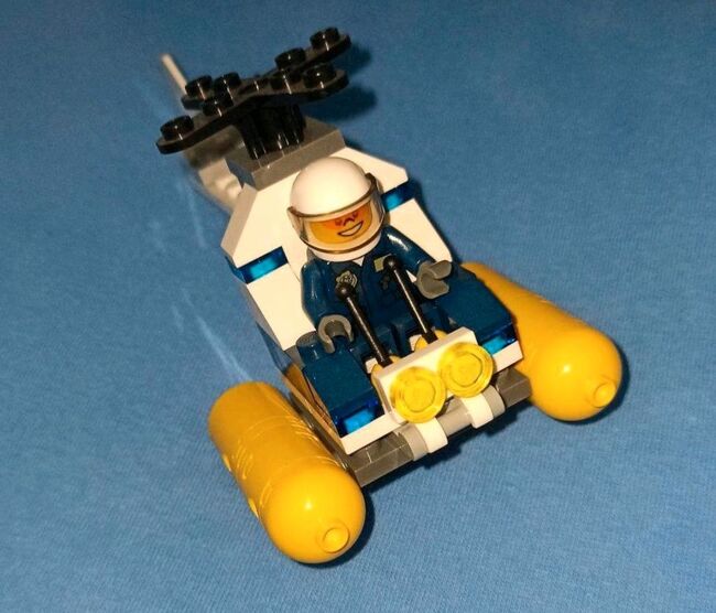 Polizei Flugzeug, Lego 30311, Maren, City, Mettingen, Image 3
