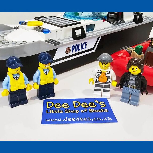 Police Patrol Boat (1), Lego 60129, Dee Dee's - Little Shop of Blocks (Dee Dee's - Little Shop of Blocks), City, Johannesburg, Image 2