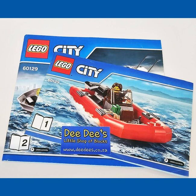 Police Patrol Boat (1), Lego 60129, Dee Dee's - Little Shop of Blocks (Dee Dee's - Little Shop of Blocks), City, Johannesburg, Image 3