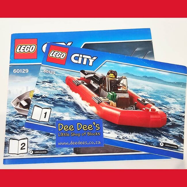Police Patrol Boat (2), Lego 60129, Dee Dee's - Little Shop of Blocks (Dee Dee's - Little Shop of Blocks), City, Johannesburg, Image 3