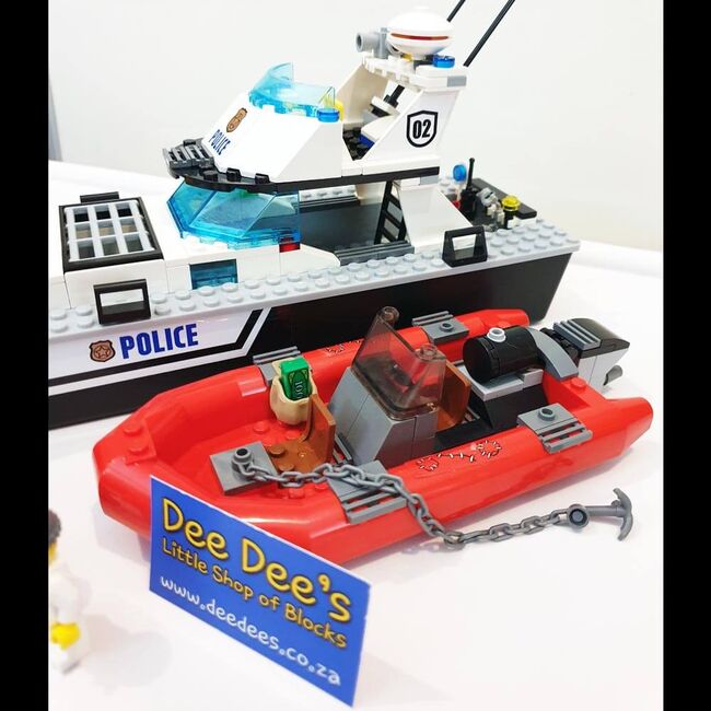 Police Patrol Boat, Lego 60129, Dee Dee's - Little Shop of Blocks (Dee Dee's - Little Shop of Blocks), City, Johannesburg, Abbildung 3