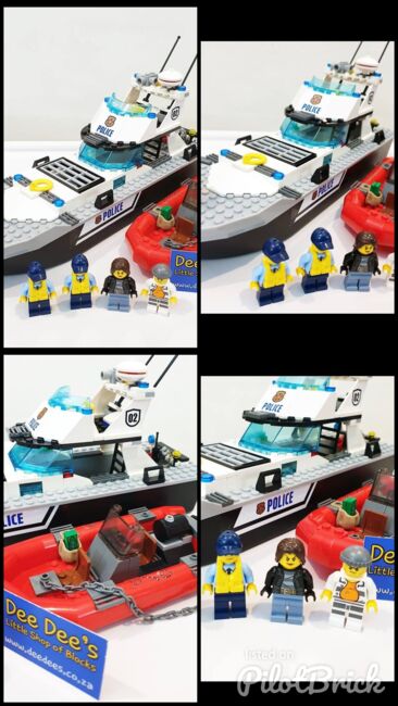 Police Patrol Boat, Lego 60129, Dee Dee's - Little Shop of Blocks (Dee Dee's - Little Shop of Blocks), City, Johannesburg, Abbildung 5