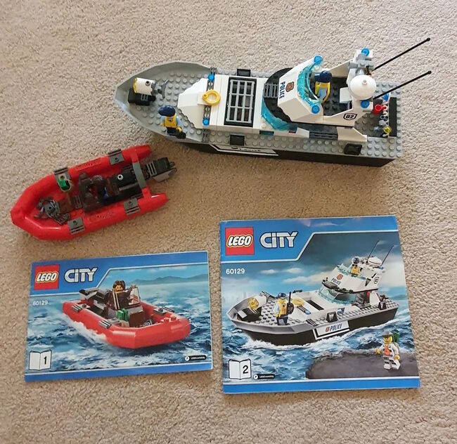 Police patrol boat [The Vault], Lego 60129, Brad, City, Durban