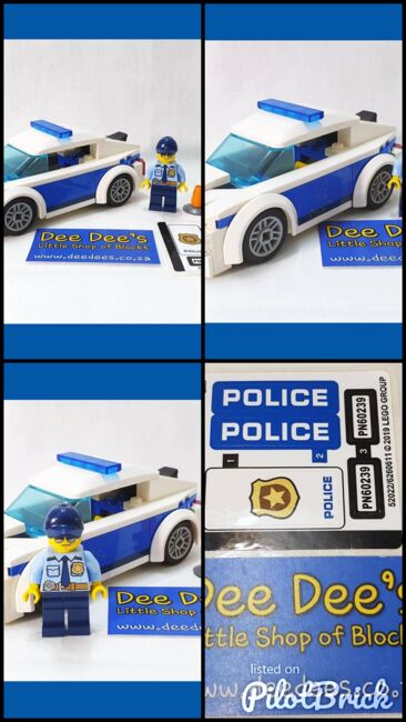 Police Patrol Car, Lego 60239, Dee Dee's - Little Shop of Blocks (Dee Dee's - Little Shop of Blocks), City, Johannesburg, Abbildung 7
