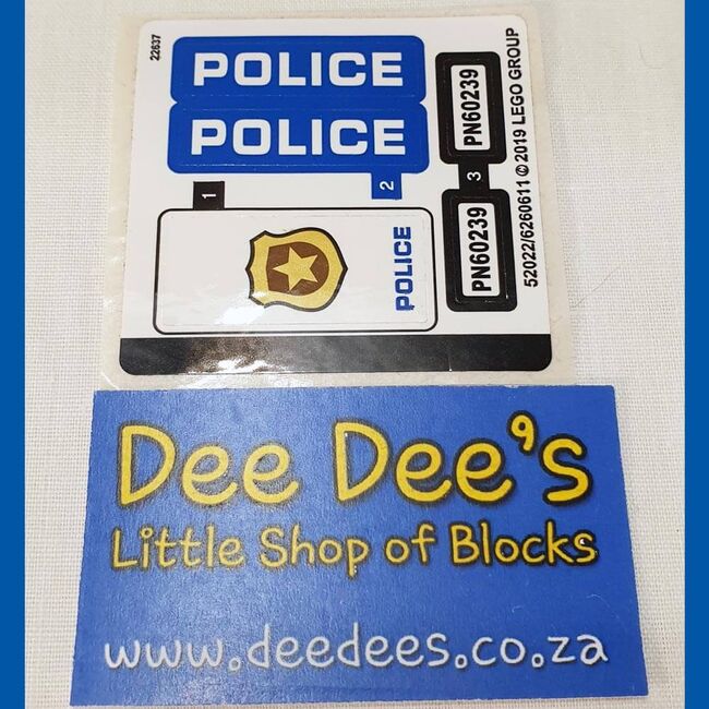 Police Patrol Car, Lego 60239, Dee Dee's - Little Shop of Blocks (Dee Dee's - Little Shop of Blocks), City, Johannesburg, Abbildung 6