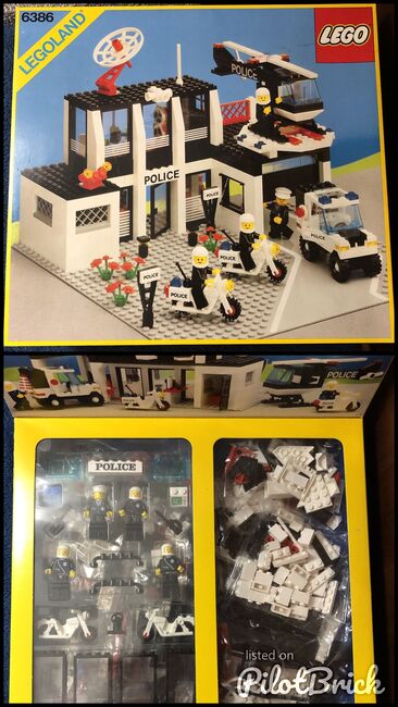 Polizeistation -Originalverpackt, Lego 6386, Michael, Town, Staad, Image 3