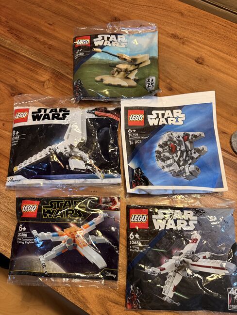 Polybag Set Star Wars, Lego 30680, 30388, 30708, 30386, 30664, Julia , Star Wars, Türkheim