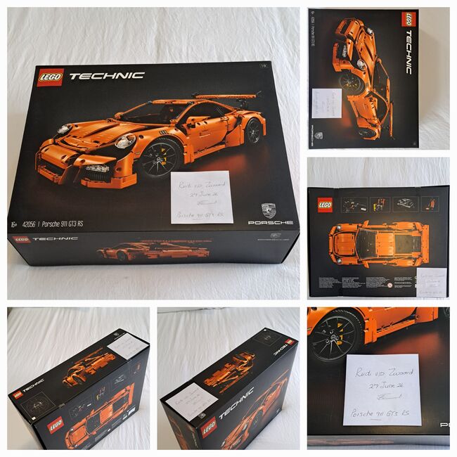 Porsche 911 GT3 RS, Lego 42056, Rudi van der Zwaard, Technic, Bloemfontein