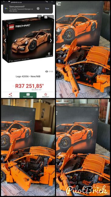 Porsche 911 GTR RS, Lego 42056, Hennie Grobbelaar, Cars, Bellville, Image 7