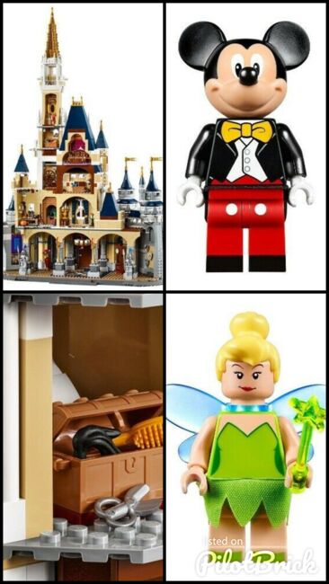 Pre-loved Disney Castle, Lego, Dream Bricks (Dream Bricks), Disney, Worcester, Image 13