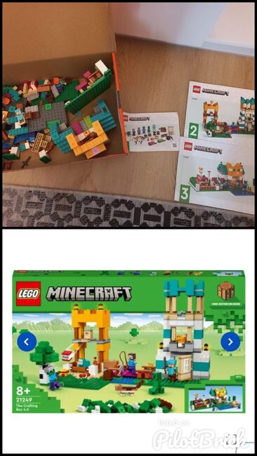 Preloved - built once - Minecraft, Lego 21249, Janis Eriksen, Minecraft, Sunningdale, Abbildung 3