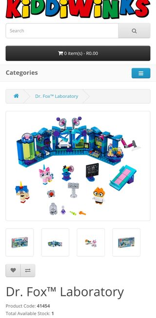Preloved - UniKitty! Dr. Fox Laboratory, Lego 41454, Janis Eriksen, Unikitty!, Sunningdale, Image 2