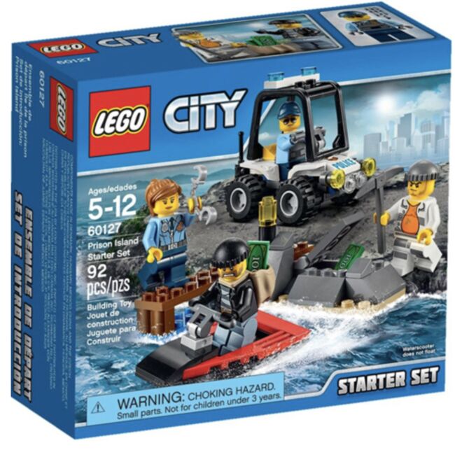 Prison Island Starter Set - Retired Set/ Hard to Find, Lego 60127, T-Rex (Terence), City, Pretoria East
