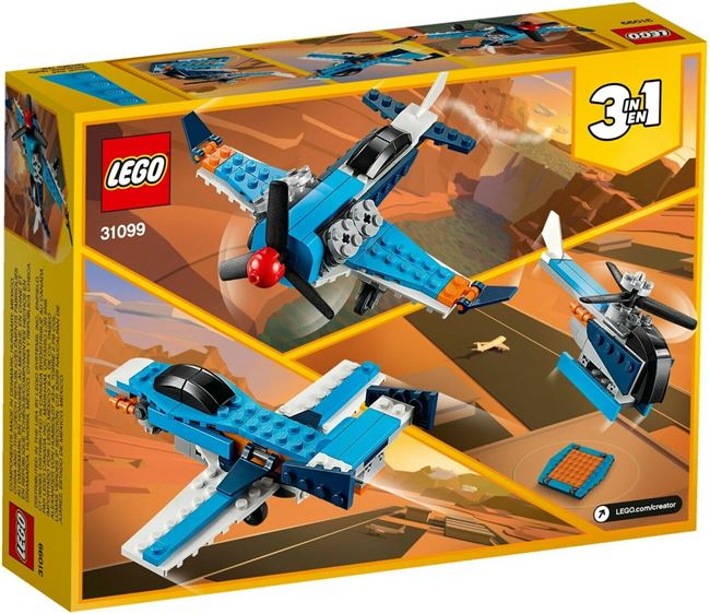 Propeller Plane, Lego 31077, Christos Varosis, Creator, Serres, Image 2