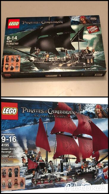 Queen Anne's Revenge & The Black Pearl, Lego, Alex, Pirates of the Caribbean, Roodepoort, Image 3