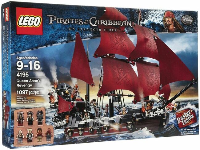 Queen Anne's Revenge & The Black Pearl, Lego, Alex, Pirates of the Caribbean, Roodepoort, Image 2