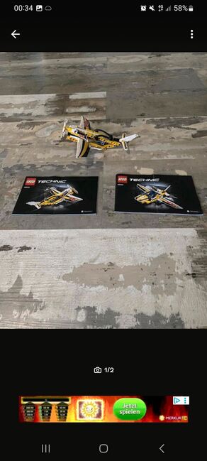 Rennflugzeug / Jet 2-in-1 Modell 42117, Lego 42117, Annett, Technic, Leisnig 
