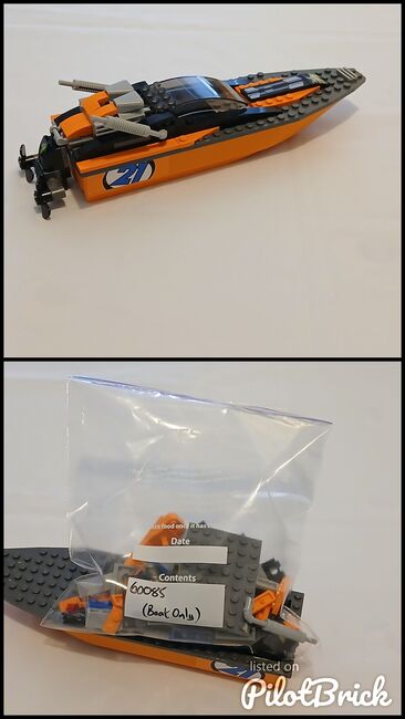 Racing Speedboat, Lego 60085, Giles, City, Exeter, Abbildung 3