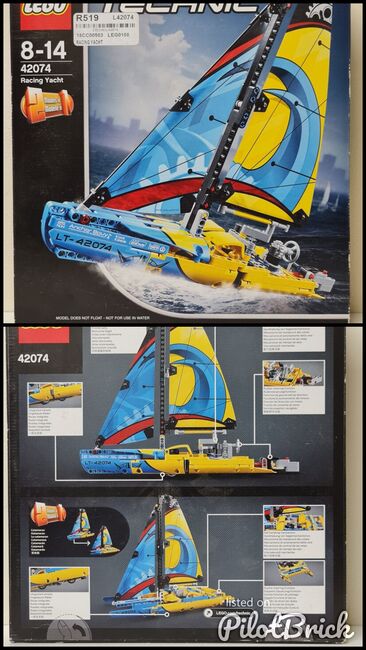 Racing Yacht, Lego 42074, Rudi van der Zwaard, Architecture, Bloemfontein, Abbildung 3
