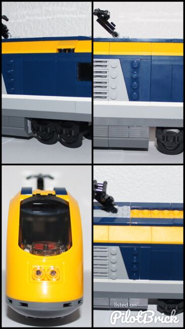 Triebwagen (Lok ohne Antireb), Lego 60197, André Kappeler, Train, Boningen, Image 8